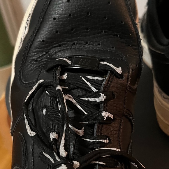 Nike Premium Black and white Air Force 1 Sneakers - Picture 5 of 6